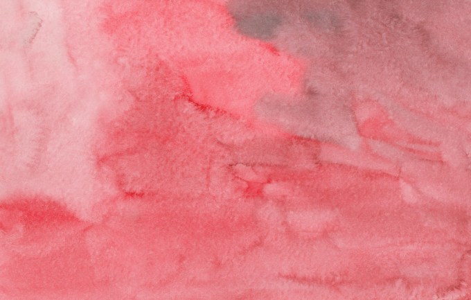 Abstract red watercolor blotches